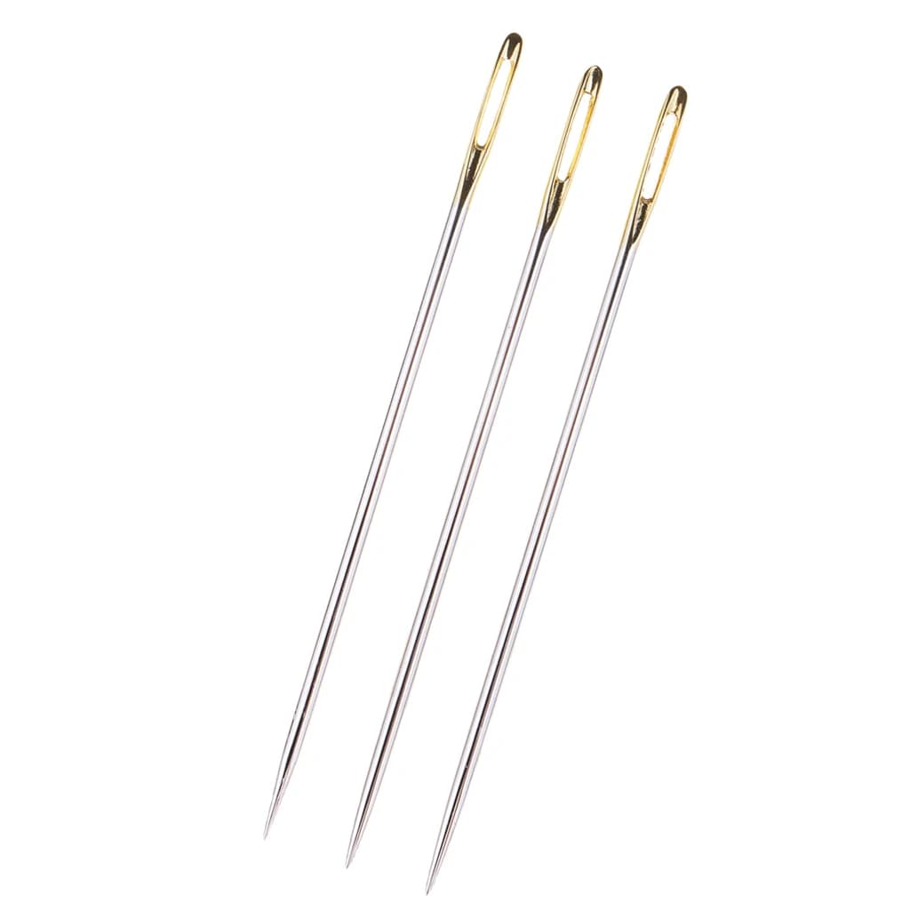 Set da Cucito Artigianale con Ago Piccolo, Strumenti Durevoli per Ricamo Fai-da-Te, per Filo di Lana e Quilting