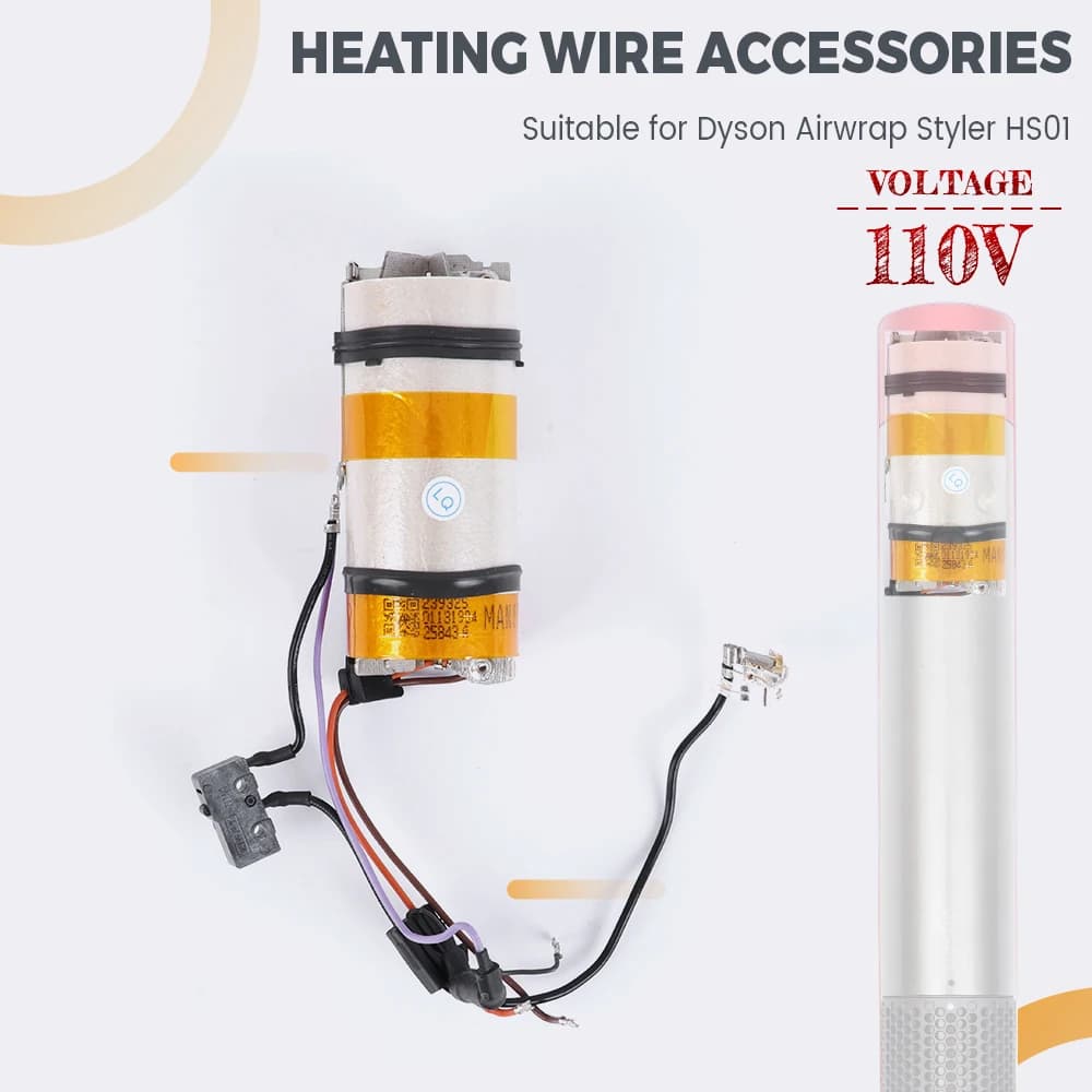 110V Wire Heating Accessories For Dyson Airwrap Styler HS01 HS05 Iron Haircuts Accessories Iron Haircuts Heating Spool