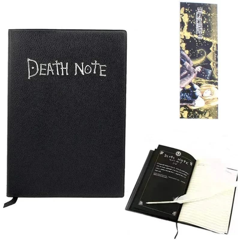 Notebook Anime Piuma d'oca Notebook della morte originale Deathnote Commercio estero Notte Dio Luna Notebook dropshipping