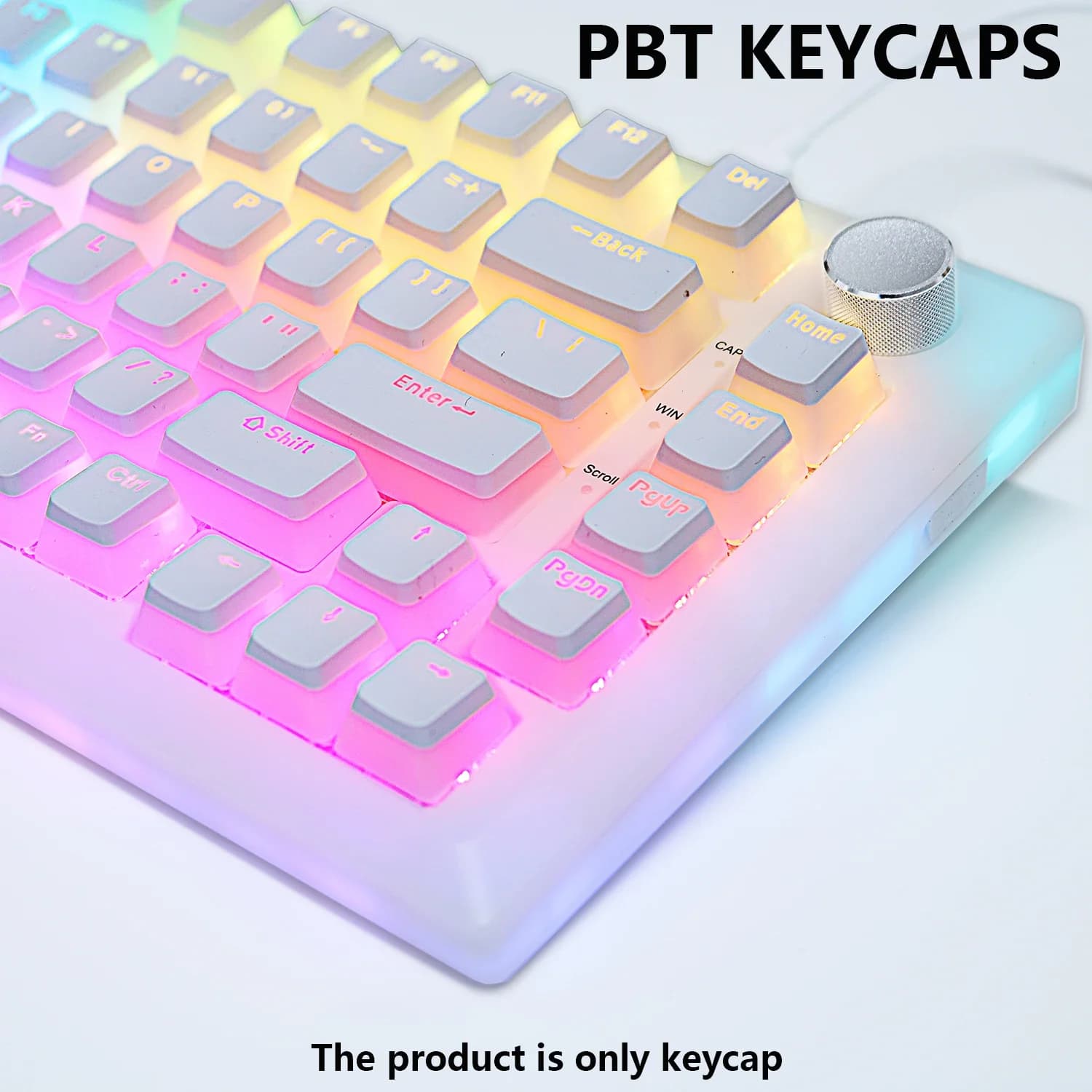 2025 PBT Pudding Keycap Keycap Profile OEM 129 Keypad Cover for Mx Hot Swap Mechanical Keyboard Switches Transparent RGB Covers
