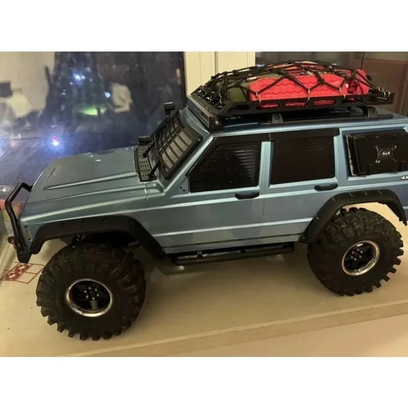 For CROSSRC EMO X2 1/8 Scale Model RC Crawler, Roof Rack PETG 3D Printed Luggage Carrier, Direct Fit Bolt-On Upgrade Part