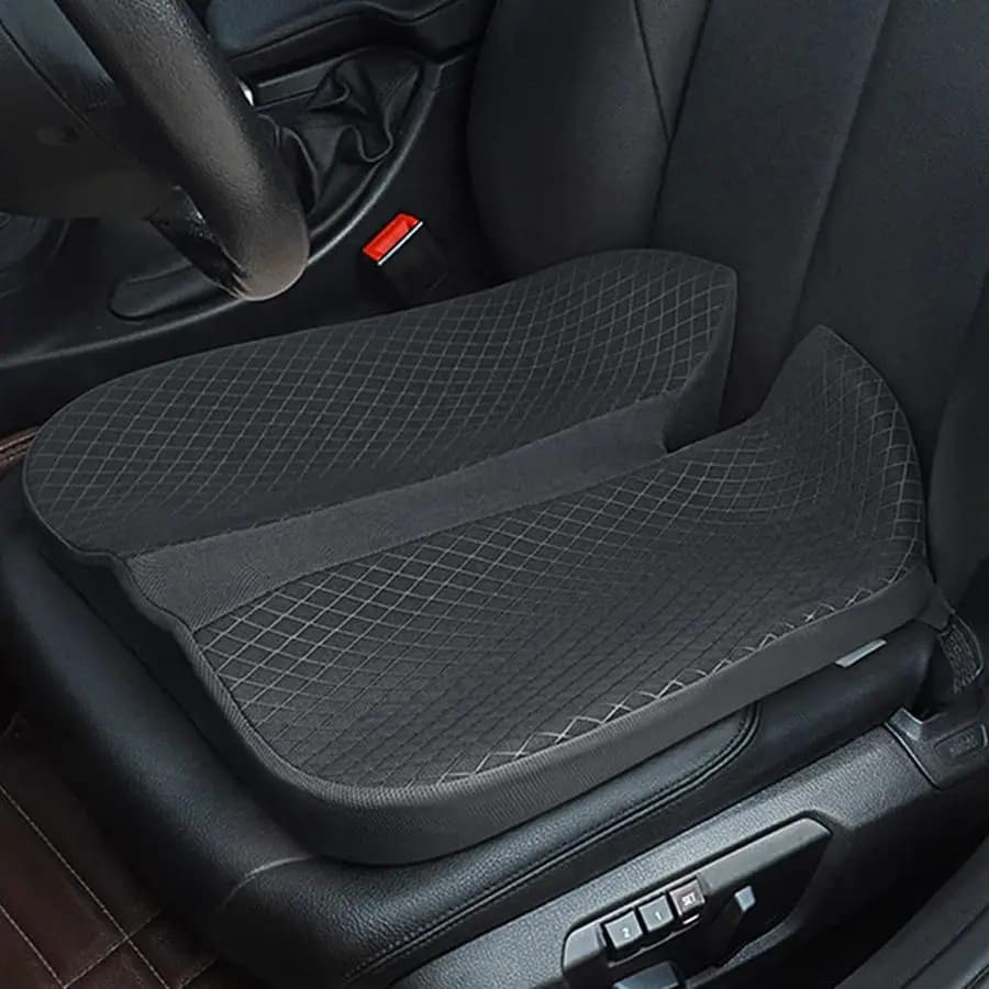 Cushion for Seats and Trucks, Office Chair, Wheelchairs, Support Coccige, Sciatica Lift and Lumbar Pain, Memory Foam