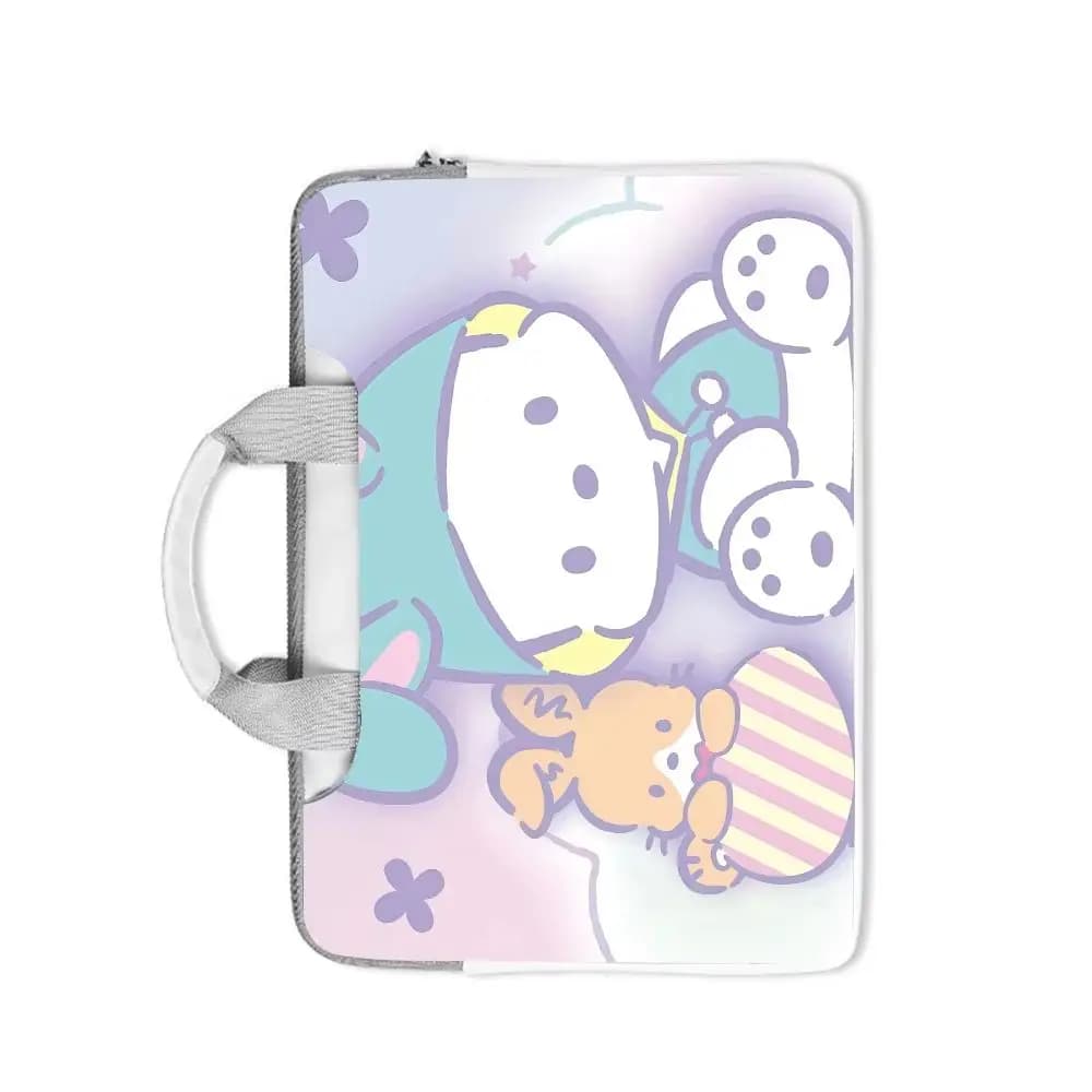 Borsa per Laptop Pachacco Hello Kitty Kuromi 13 14 15 15.6 16 Pollici, Custodia per Macbook, Borsa Porta Computer, Regalo per le Feste