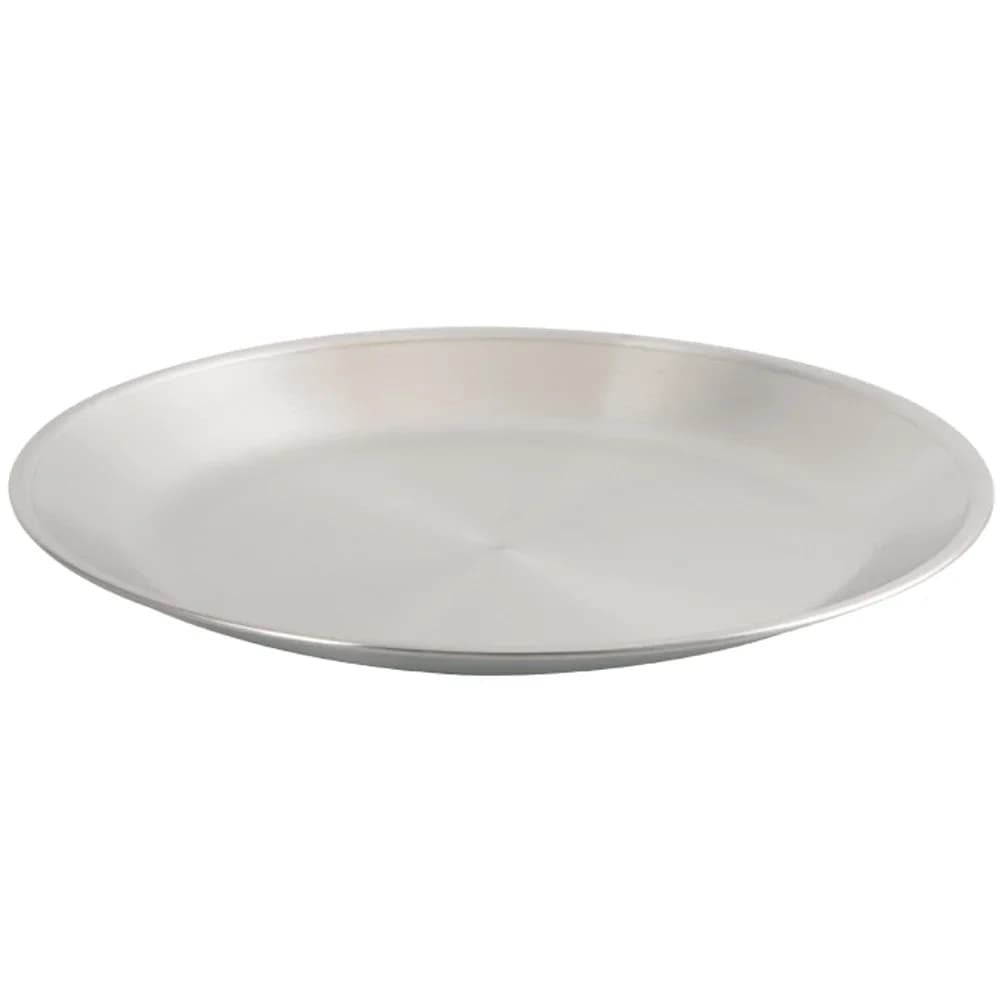 Set di 4 Piatti e Ciotole in Acciaio Inossidabile per Esterni, Barbecue, Campeggio, Picnic, Viaggi e Uso Domestico, Design con Finitura Sabbiata
