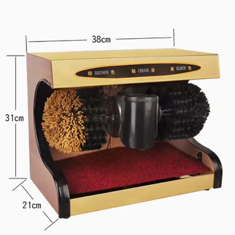 Lucidatrice elettrica per scarpe, lucidatrice per scarpe per la cura delle solette, lucidatrice automatica per lucidatura delle scarpe in pelle, lavaggio