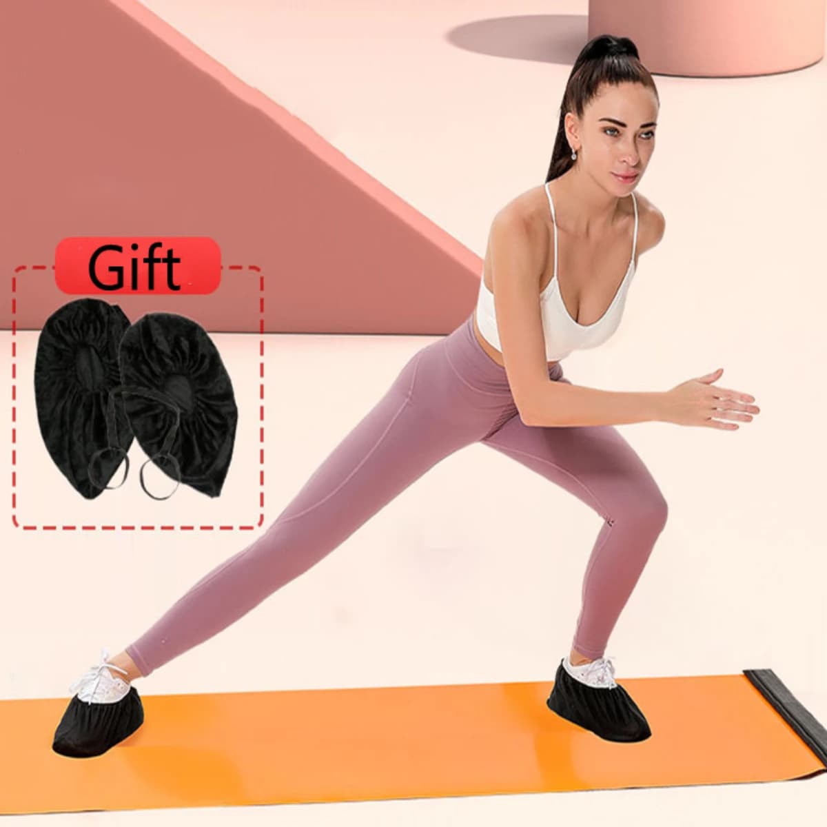 140/180/200cm Yoga Mat Sliding Table for Skating Training Table for Home Fitness Sliding for Wheel Skating Exercises for Ice Hockey