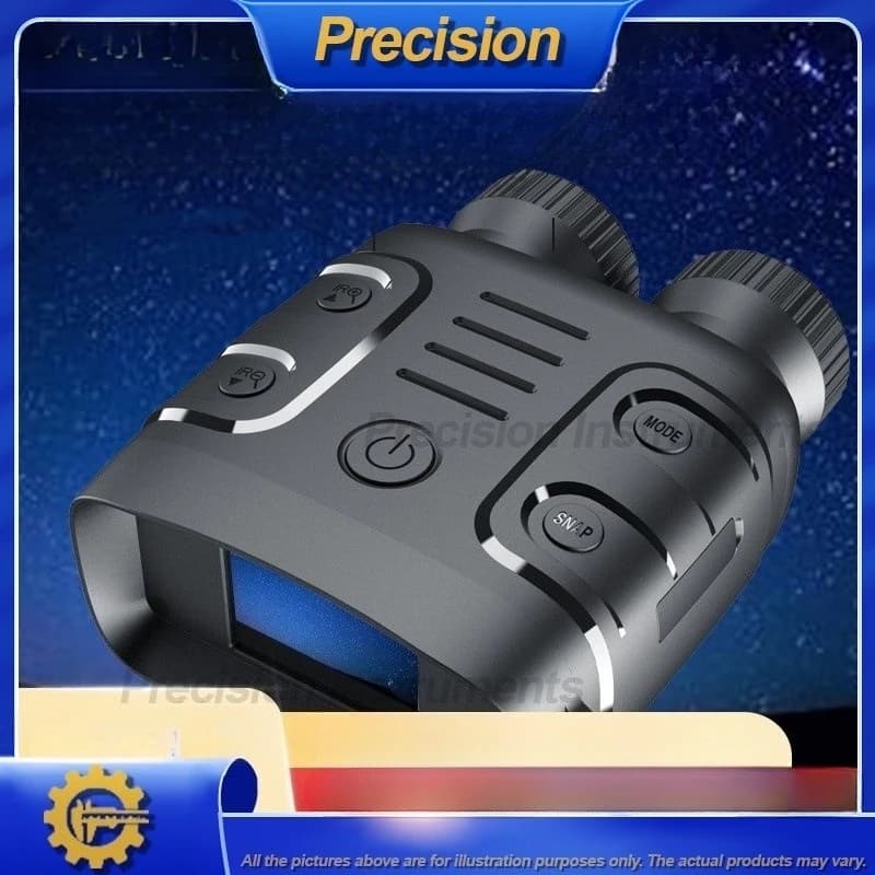 2026 Binocolo per visione notturna a infrarossi a doppio tubo con zoom 10x ad alta definizione da 2,5 K con illuminazione IR a 7 livelli Schermo da 2,4 pollici