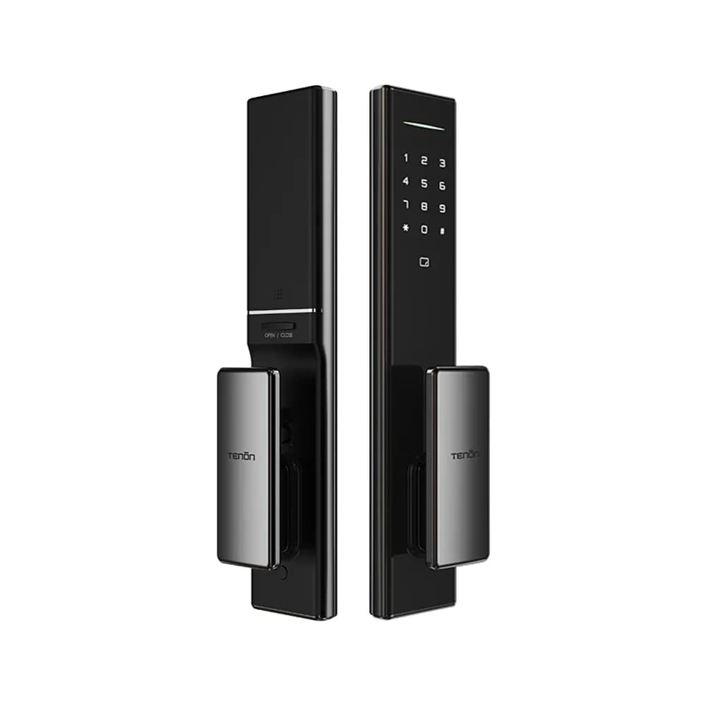 Sistema Smart Home Sistema di chiusura per porta di sicurezza completamente automatico Serratura per porta intelligente con combinazione di impronte digitali digitali senza chiave elettrica