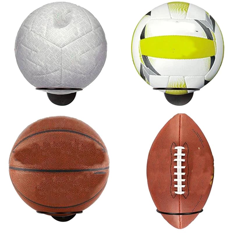 Rack di stoccaggio per rugby Supporto per espositore per basket multifunzione Supporto per rack per palline Espositore per base Pallone da bowling per calcio