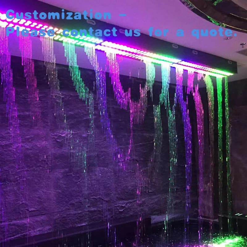 personalizzato.3D Spettacolo all'aperto Schermo di film personalizzato Fontana Proiettore Schermo di danza musicale