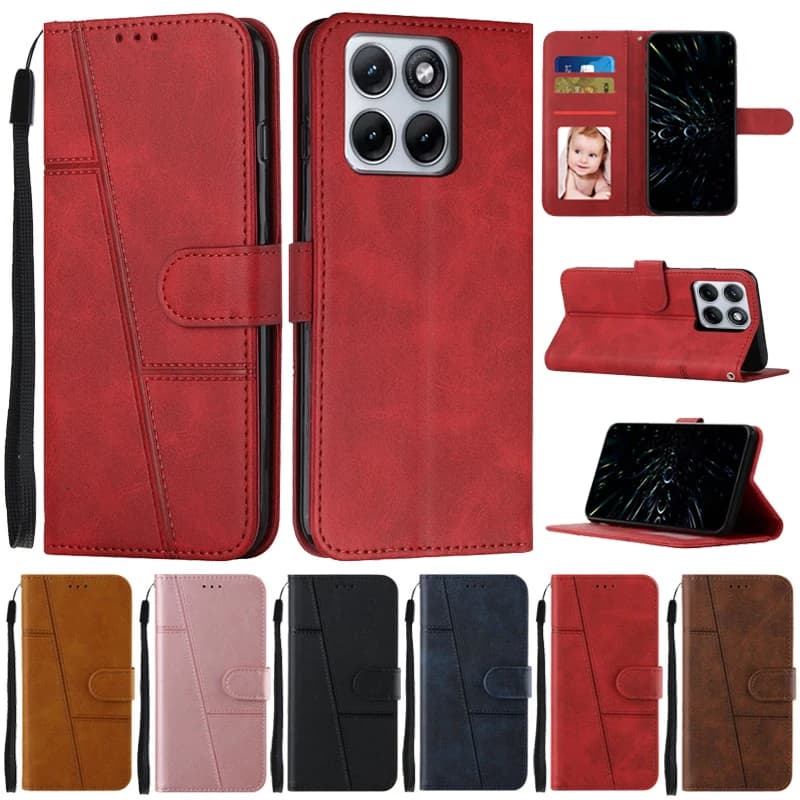 For Motorola Edge 70 Fusion Case Flip Wallet Book Cover for Coque Motorola edge 70 Fusion Edge70 Protective Phone Cases Funda