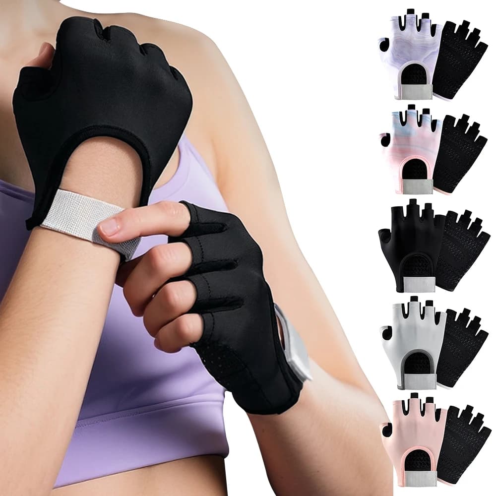 Weight Lift Gloves with Full Palm Protection, Gym Training Gloves, Cycling, Physical Exercise, Breathable, Super Lawyers for Men and Women