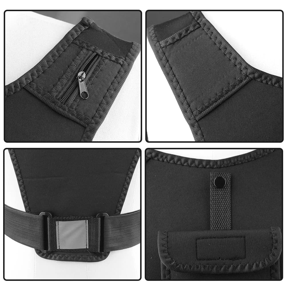 Breathable Lightweight Running Vest with Phone Holder & Hydration Pack, Adjustable Waistband for Cycling Running Hiking Fitness