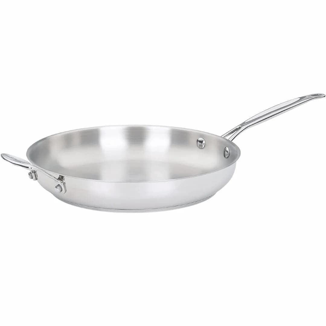 Multifunctional Stainless Steel Pot Cooker 12 Inch Non-stick pan for Baking Oven Induction Plate