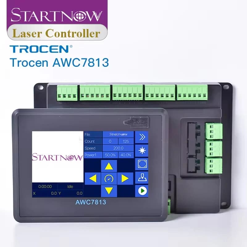 Scheda Controller Laser CO2 start now aggiornata AWC708S Trocen AWC7813 sistema di controllo della scheda madre CNC anywell per macchina CNC