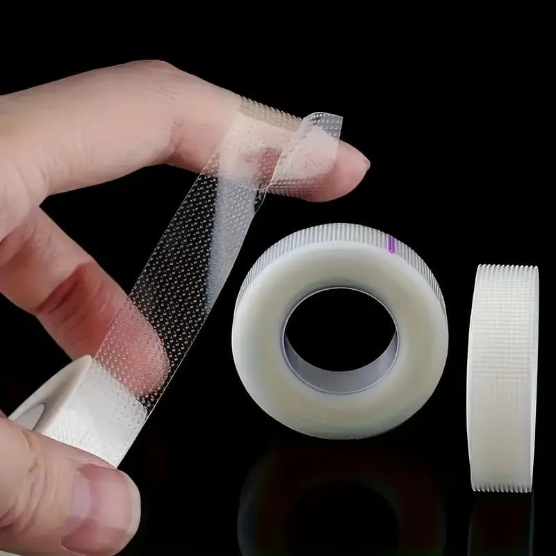 9M Transparent Tape for Wound Care -Tearable Bandage Tape,PE Breathable Mesh Easy Tear Convenient for First Aid Kit Accessories