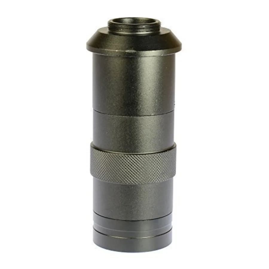 Lente Zoom in Vetro C-Mount 8x-100x 43mm-150mm per Microscopi Industriali e da Laboratorio