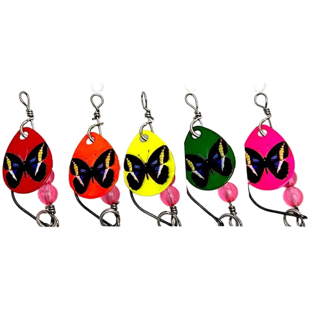 For Trout For Bass Lightweight Lure Butterfly Spinner Boat Fishing Butterfly Pattern Fishing Lure Fishing Tackle Box