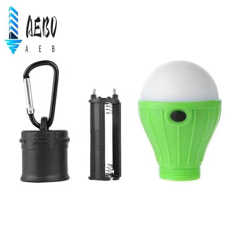 AEB0-4 PCS Tenda leggera portatile LED Tenda da campeggio Lanterna Lampadina Attrezzatura da campeggio Campeggio Trekking Zaino Pesca oscurante