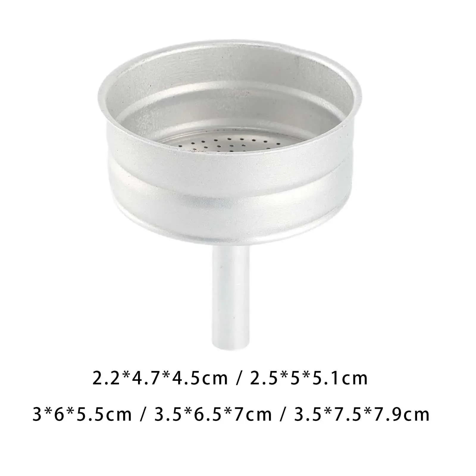 Moka Cooker Spare Funnel Kitchen Filter Coffee Machine Spare Funnel for Coffee Machine Accessories for Coffee Maker