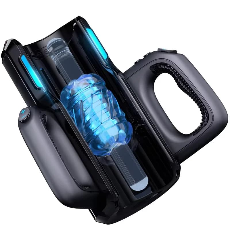 Masturbatore Automatico Telescopico per Uomo, Macchina per Masturbazione Maschile con Spinta Potente e Alta Velocità, Sex Toy per Uomini, Airplane Cup