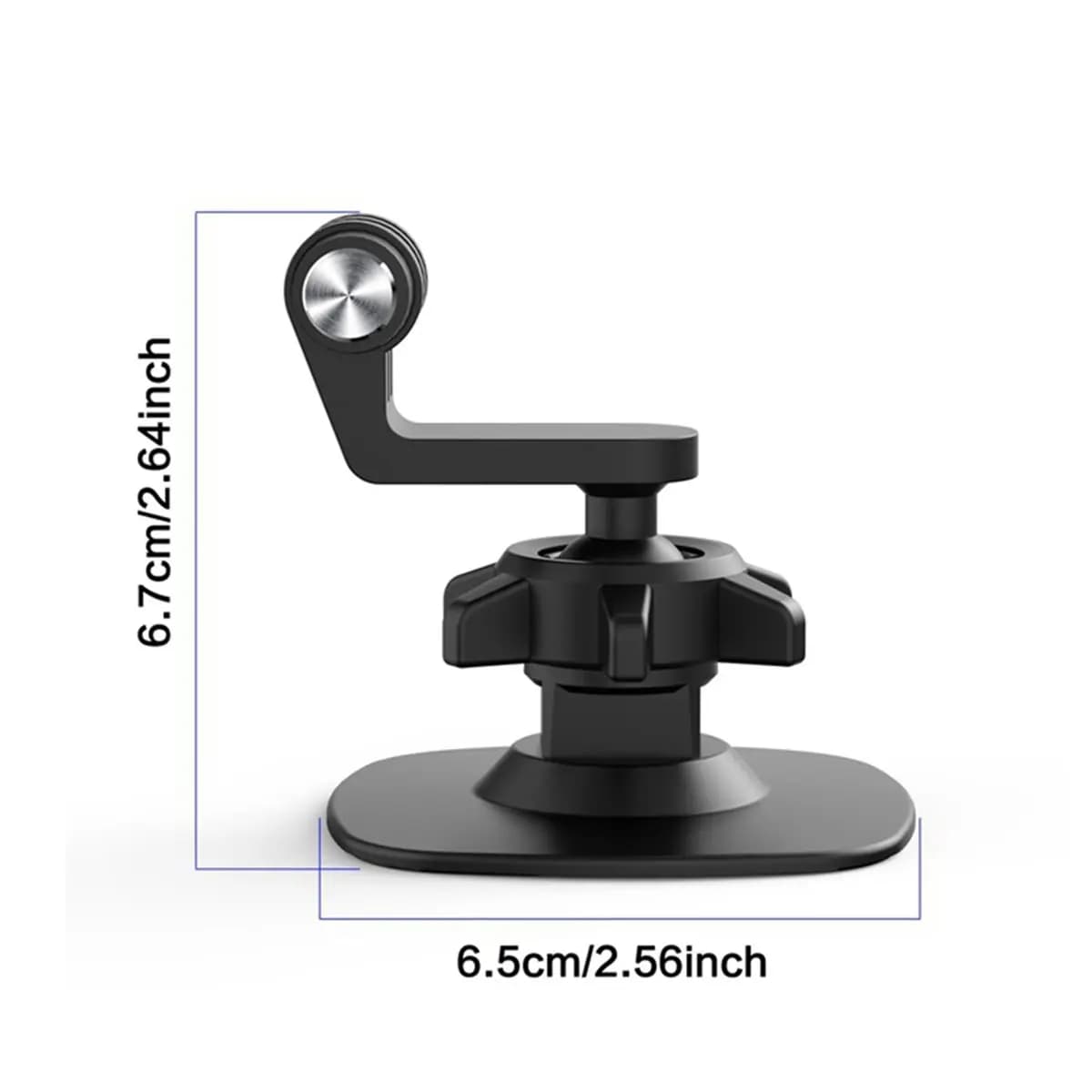 Base Flessibile Adattiva A73T per Action Camera, Supporto per Montaggio su Casco per Insta360X5, Fotocamera Sportiva per Moto