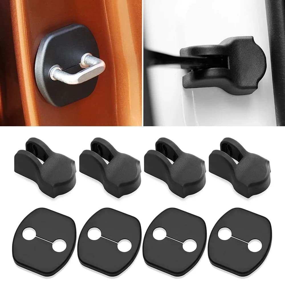 Serratura della porta copertura del cappuccio del braccio di controllo copertura del tappo della porta per Nissan X-trail T32 Rogue Qashqai J11 Teana Altima Murano Juke Almera Sentra