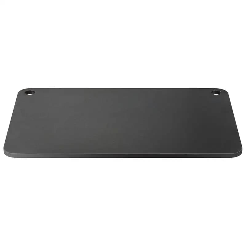Pizza stone, pizza steel, 508 x 355 x 10 mm, pizza steel plate for the oven, pre-seasoned pizza baking stone made of Q235 carbon steel with higher conductivity for restaurants, cafes, street shops