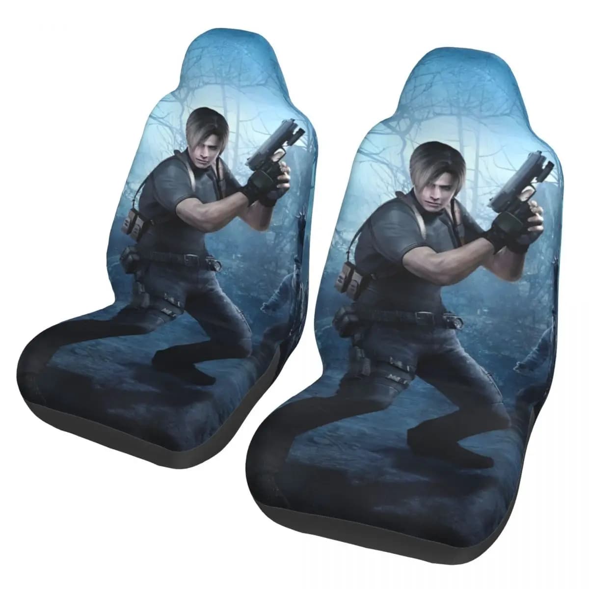 Leon Kennedy Resident Universal Seat Cover for Car Four Seasons for SUV, Fiber Seat Protection