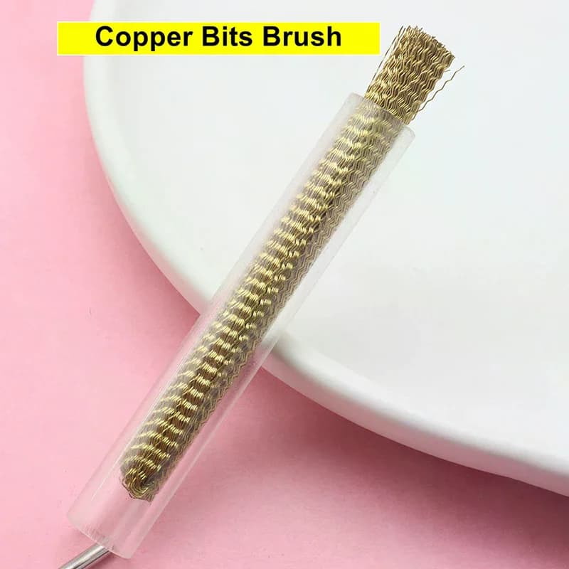 Cooper Bits brushes, copper wire polishing wheels, rust removal cup brushes, nail art manicure tool, odorless cleaning