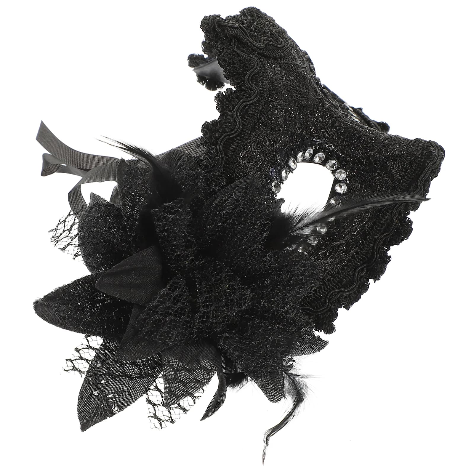 Lace Princess Mask Half Face Masquerade Elegant Design Halloween Cosplay Party Decorative Dressing Mask for Halloween