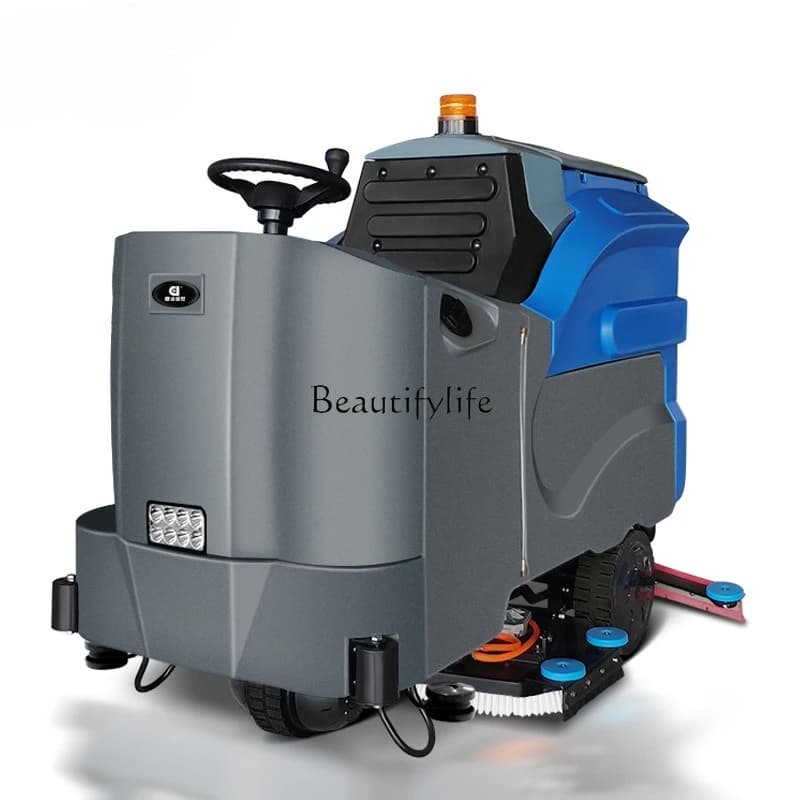 3Lavatrice industriale con trasmissione Stazione quadrata per rimozione polvere, tipo batteria, lavapavimenti