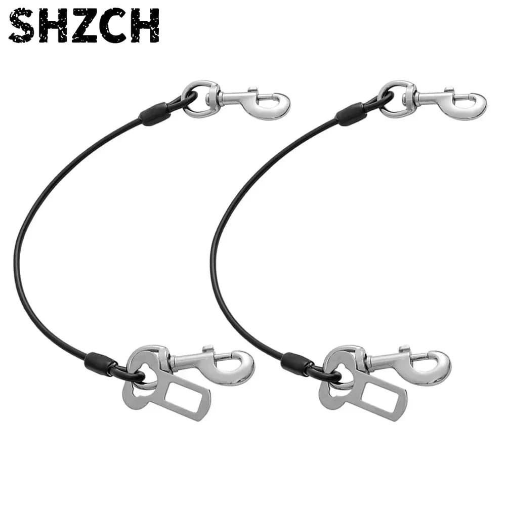 Universal Car Dog Safety Leash Pet Vehicle Anti-bite Wire Rope Dog Seat Belt for Dogs Travel Traction Collar Harness Supplies