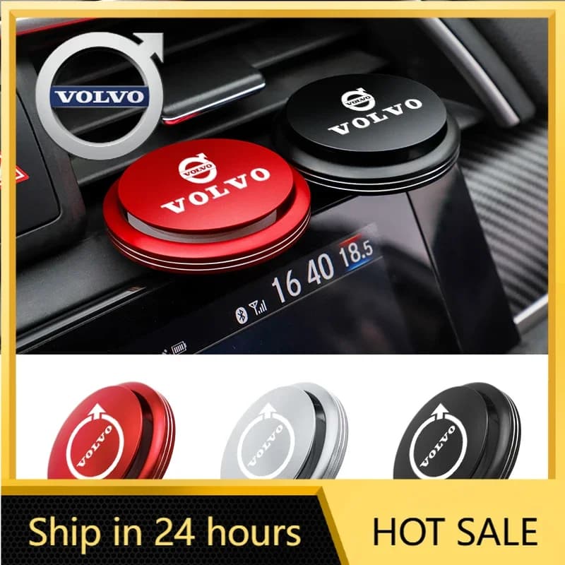 Copri Volante e Diffusore Aromaterapico per Auto, Deodorante per Rimuovere gli Odori per Volvo ES90 EC40 EX40 EM90 XC90 V90 V60 XC60 V40