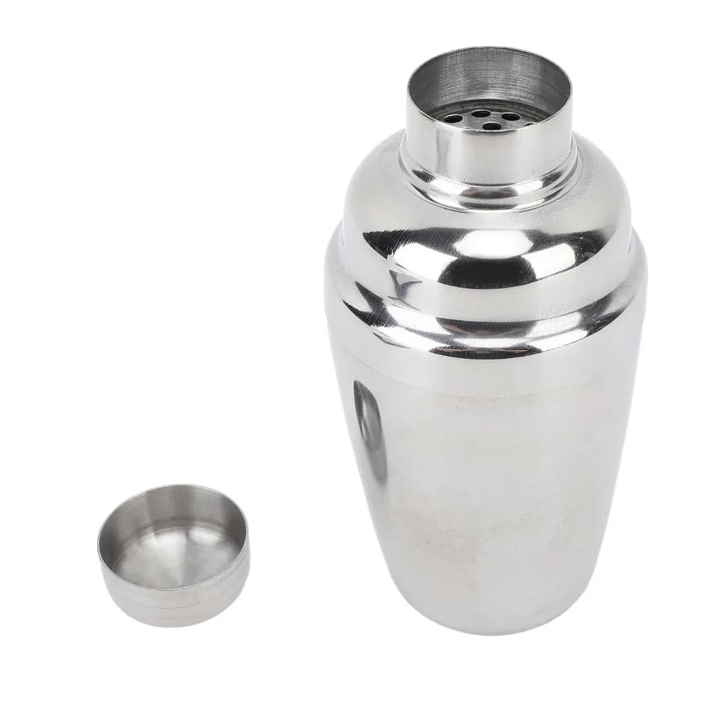 Professional Stainless Steel Cocktail Shaker 250ML Built-In Strainer Drink Mixer Shaker Professional Bar Shaker For Mixed Drinks