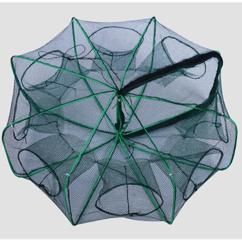 Collapsible Square Fishing Trap Net Automatic Mesh Cage For Crawfish Eel Shrimp Lobster Catching Portable Outdoor River Pond Gea