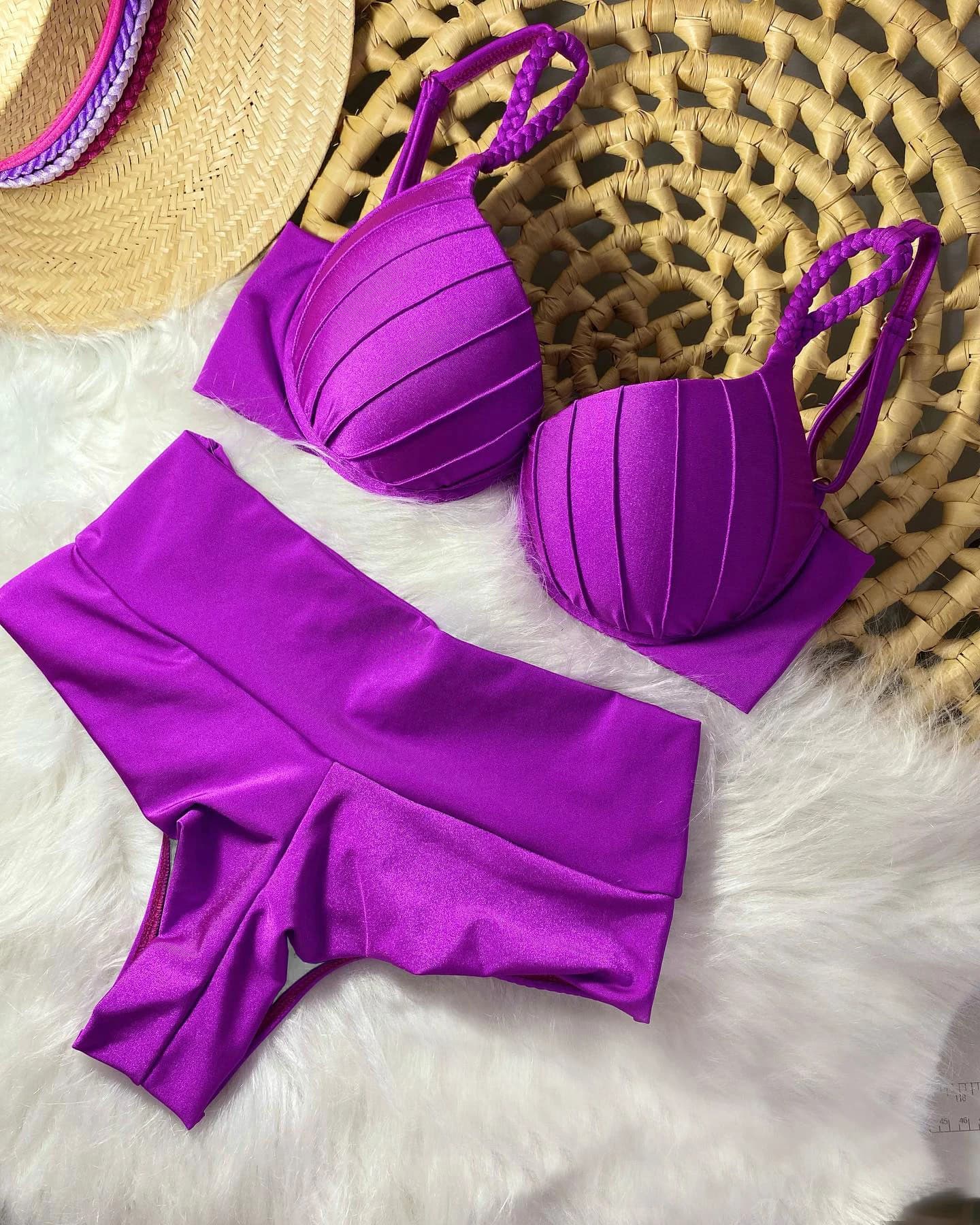 Costumi da bagno donna push up economici Costumi da bagno donna imbottiti solidi Costumi da bagno donna vintage Costume da bagno biquini a vita alta