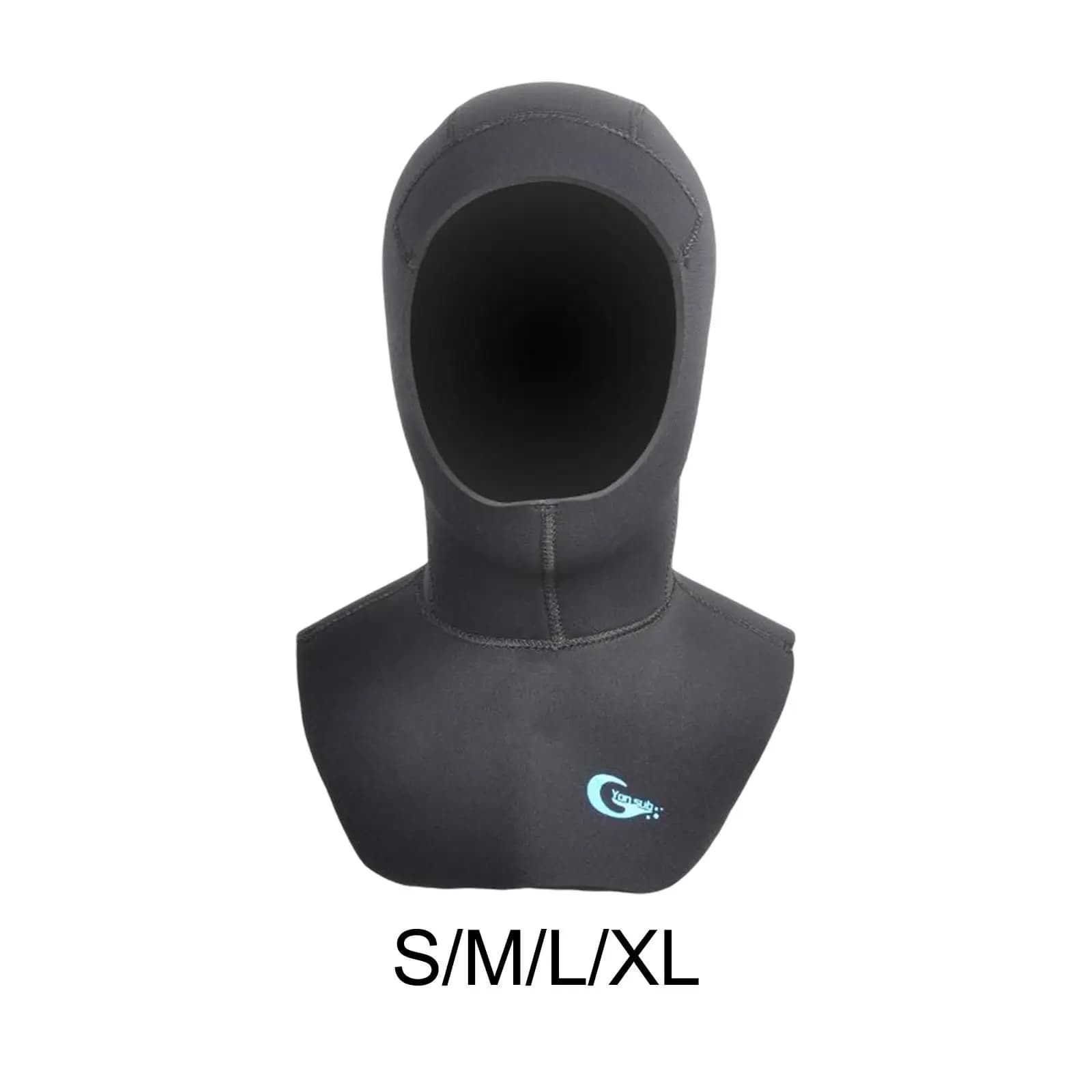 5MM Neoprene diving suit for men woman diving hood surf thermal hood for water sports