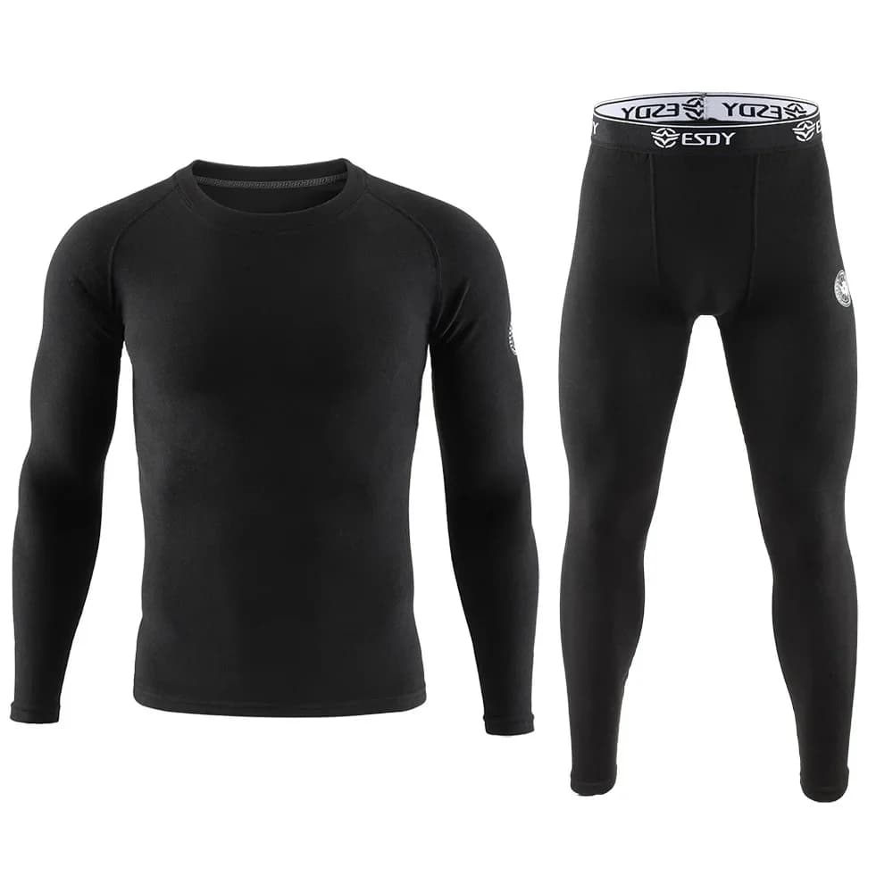 New Set of Winter Thermal Intimo Men, Hot and Elastic, for Cycling and Fitness