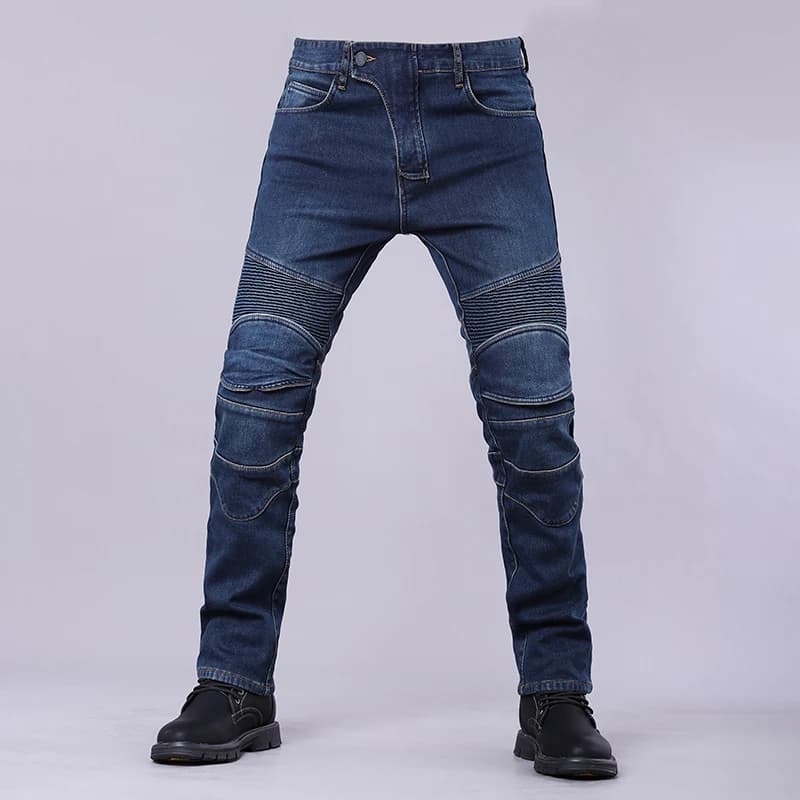 Motorcycle Jeans Outdoor Riding Touring Anti Drop Pants Slim Fit Elastic Jeans Racing Off Road Pants Motorbike Trousers