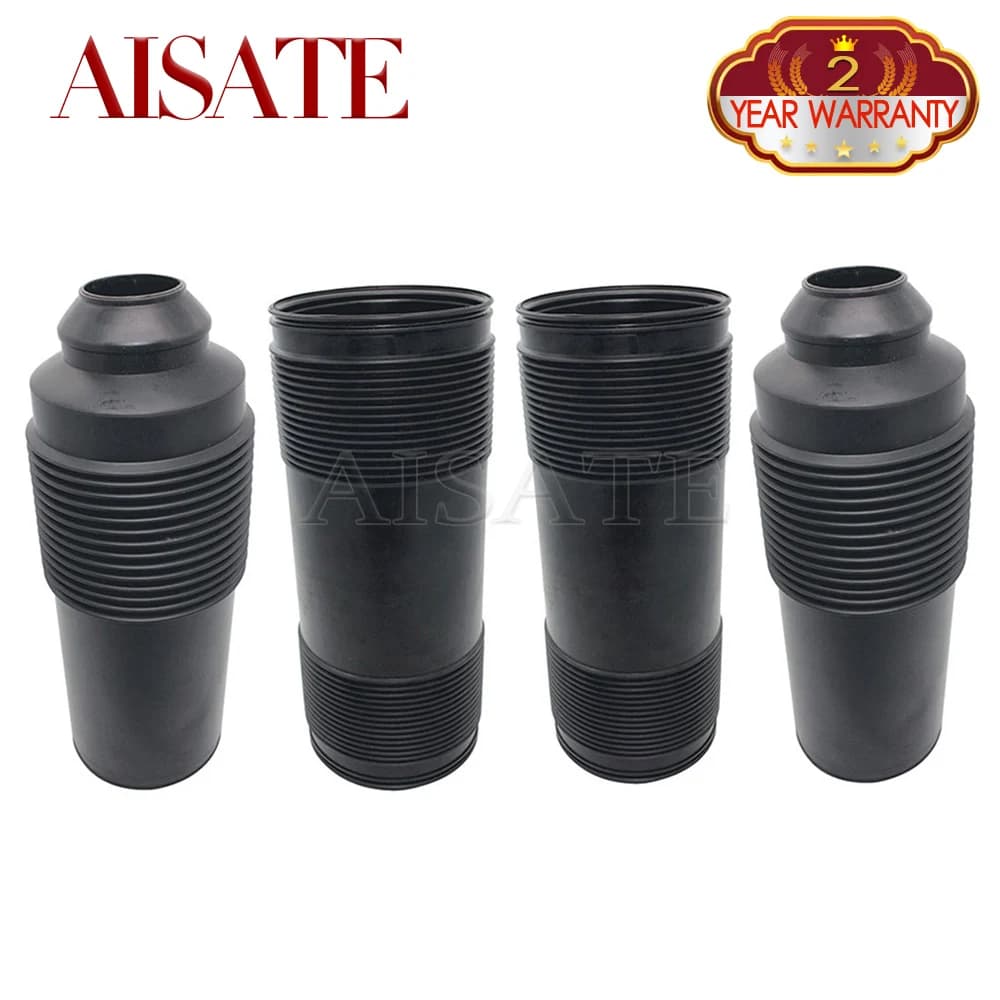 4PCS Anteriore Posteriore Gomma Boot Copertura ABC Ammortizzatore Idraulico kit di Riparazione per Mercedes R230 SL550 SL600 SL63 AMG 2001-2012