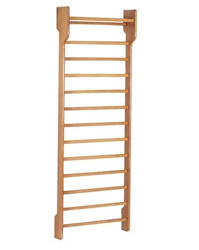 Wooden staircase Horizontal bar Adjustable traction bar Wood frame for fitness ribs