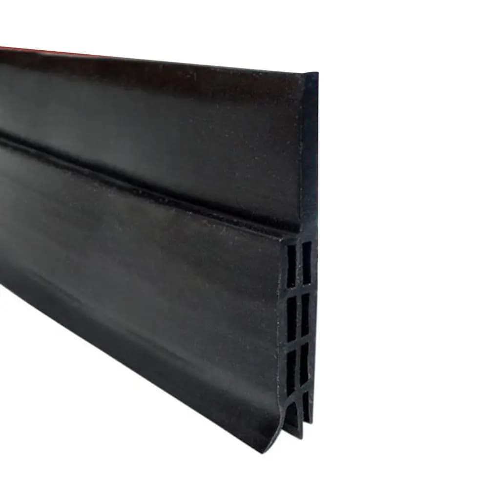 1m Guarnizione inferiore porta Tappo raschietto in silicone Guarnizioni adesive per soglia Adesivi per strisce di tenuta per porte autoadesive in gomma
