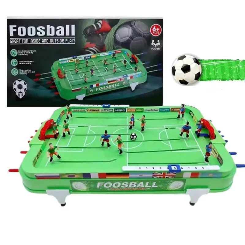 Gioco interattivo da tavolo da calcio per feste in famiglia Gioco da tavolo compatto da calcio Giocattoli da calcio interattivi da tavolo regali per bambini Adulti
