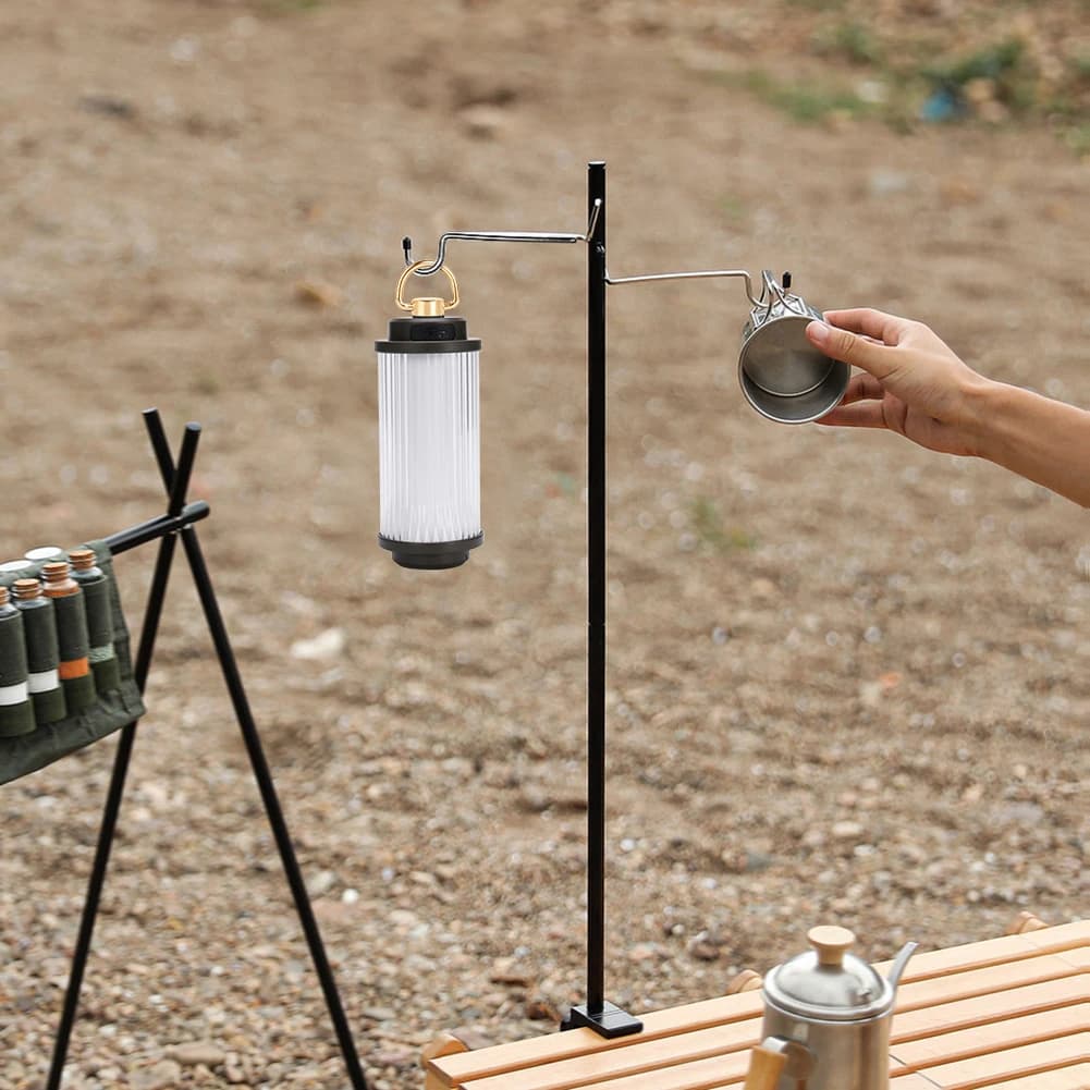 Gancio per lampada da campeggio Anello a D Gancio per luce da campeggio in acciaio inossidabile Lanterna esterna D Anello per appendere per torcia 38KT per lampada ML4 GZ