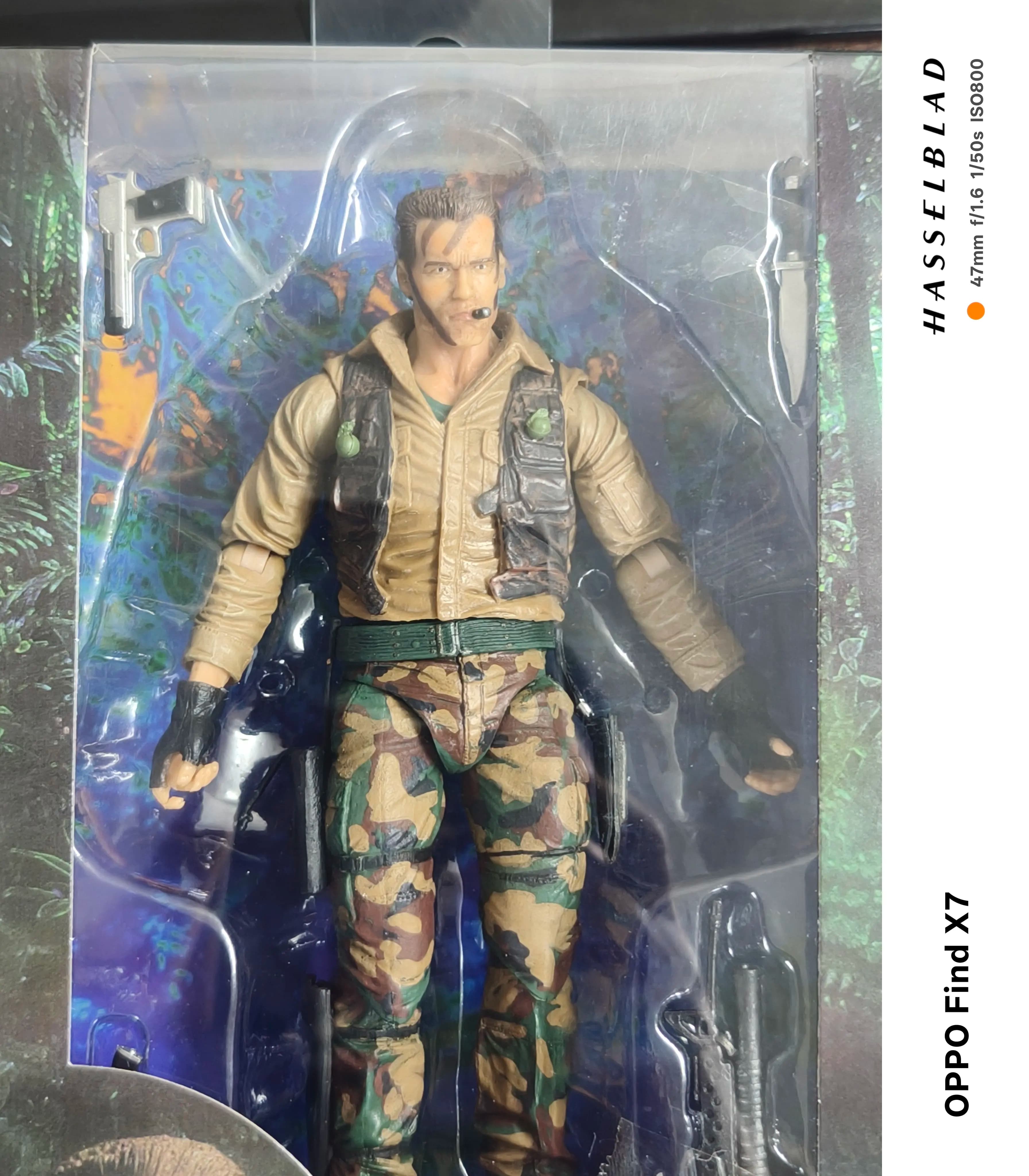 Nuova Action Figure NECA Predator Jungle Extraction Dutch 2026 - Statua Modellino Schwarzenegger per Decorazione Desktop, Giocattolo, Regalo