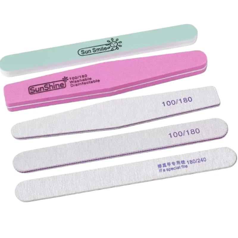 Set of Nail Repair Tools, Nail Files, Polishing Strips, Double Sided Abrasive Strips for Nail Art, Polishing Strips for Nails