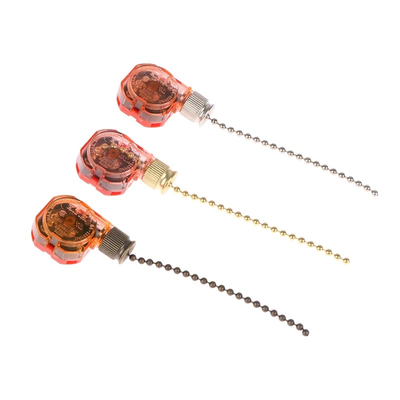 Ceiling Fan Switch Kit 3-speed 4-wire with rope for DIY accessories