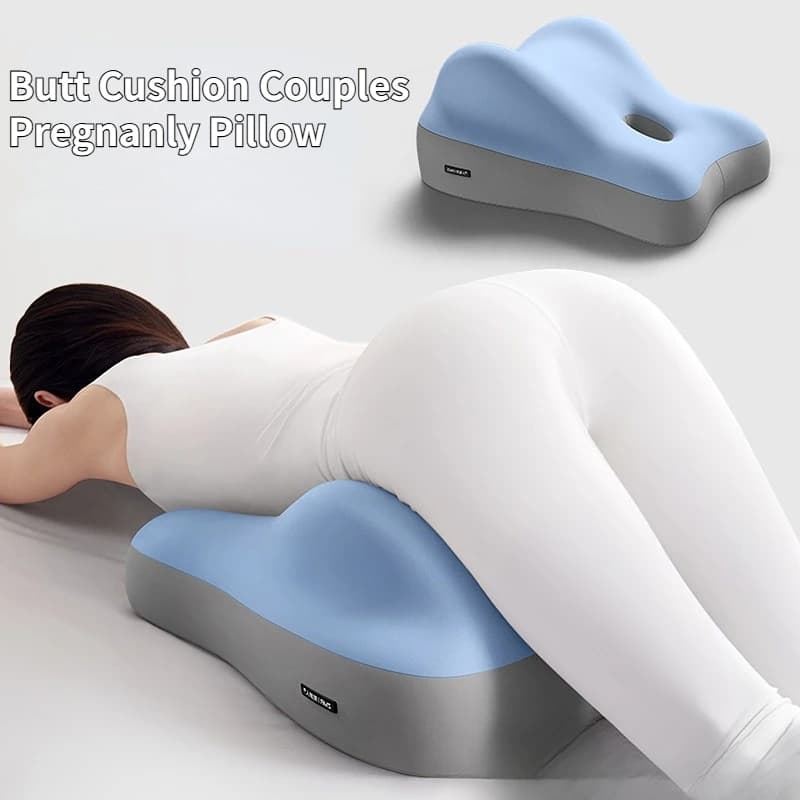 Cuscino per sollevamento fianchi multifunzionale addensato per coppie, supporto ergonomico per la vita, divano letto, auto, cuscino per addome per adulti