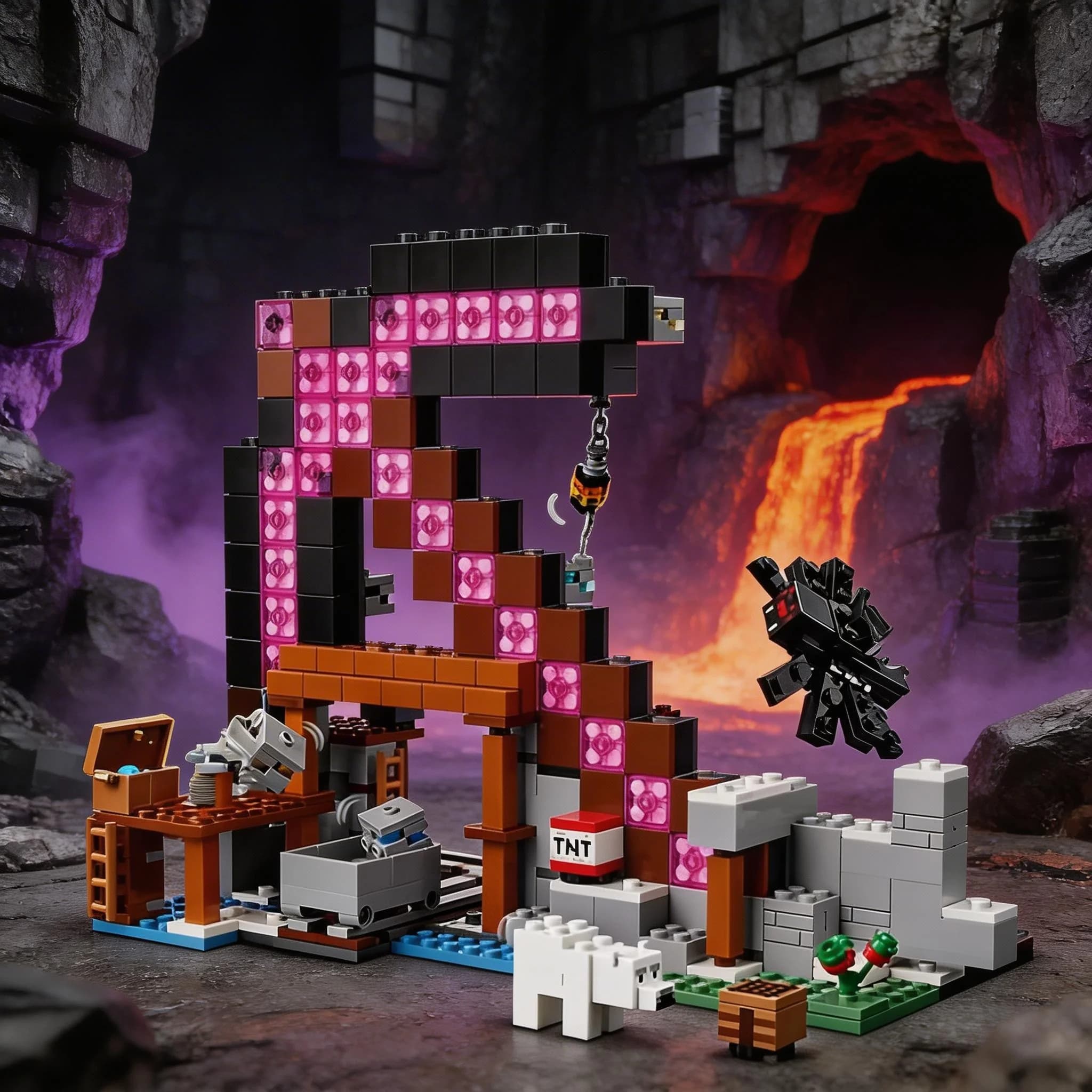 Il nuovo popolare set di mattoncini della serie My Pixel, blocchi da costruzione, piccone, miniera, giocattolo MOC, regalo per uomini e donne